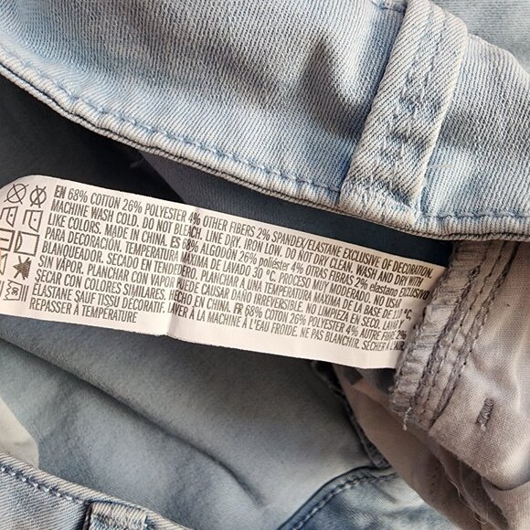 Forever 21 Jeans Womens Plus Size 20 Blue Denim Skinny Light Classic Pockets - Picture 4 of 5